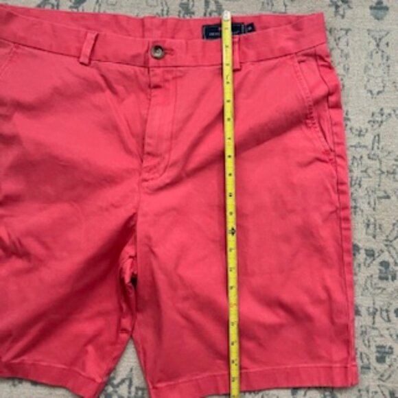 🧡3/15 Vineyard Vines by Shep & Ian Jetty Red 9 Inch Stretch Breaker Short Men 36 - Picture 7 of 12